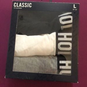 Three pack of men’s briefs